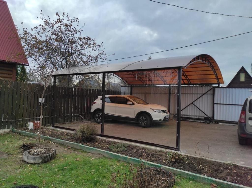 Прозрачные шторы ПВХ для навеса под автомобиль в Юрьев-Польском